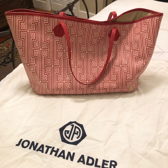 Jonathan Adler Handbags - JONATHAN ADLER Duchess bag. Leather trim & straps.